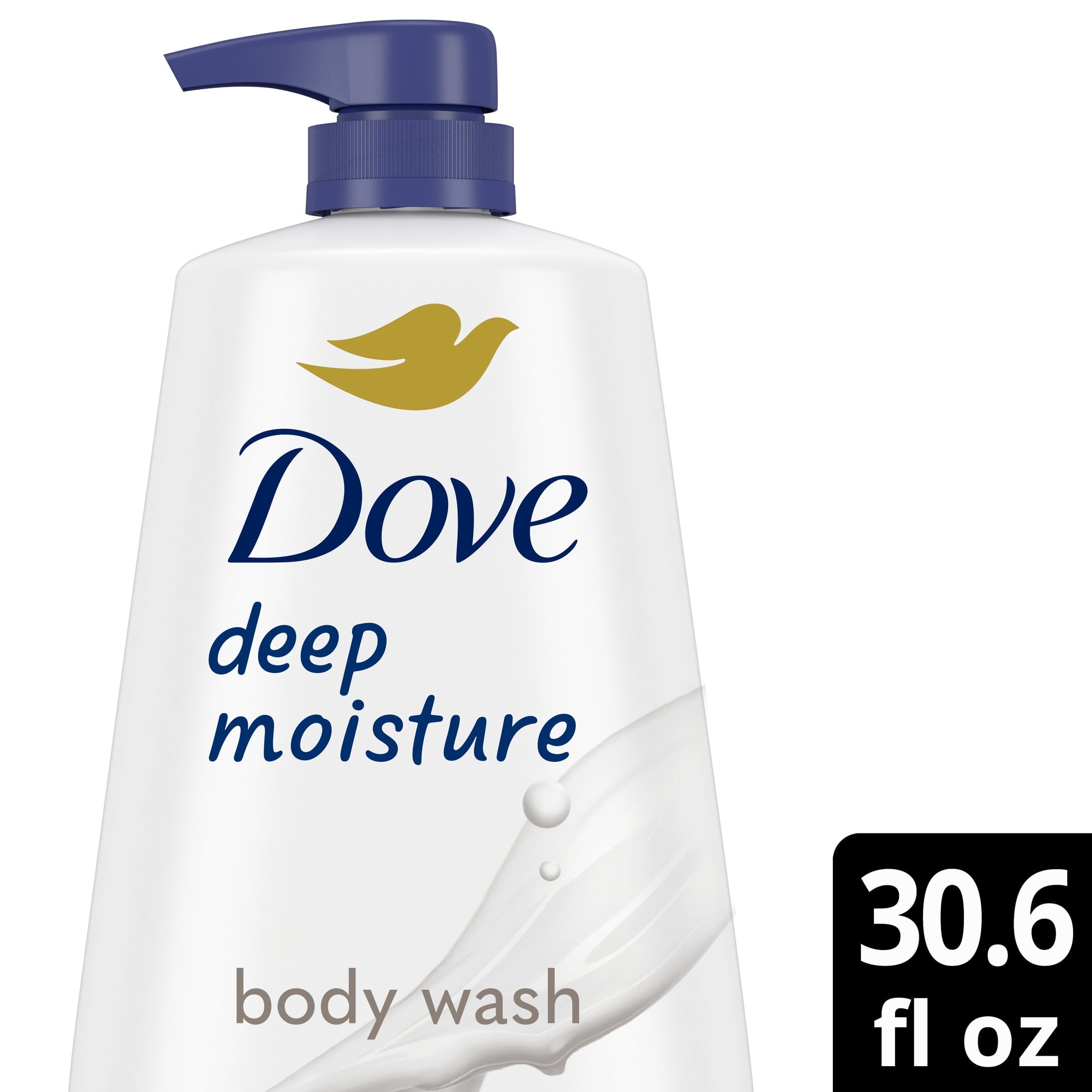 (3 pack) Dove Body Wash with Pump for 24hr Lotion-Soft Skin Deep Moisture Moisturizing Skin Cleanser with No Sulfates No Parabens, 30.6 fl oz image 14