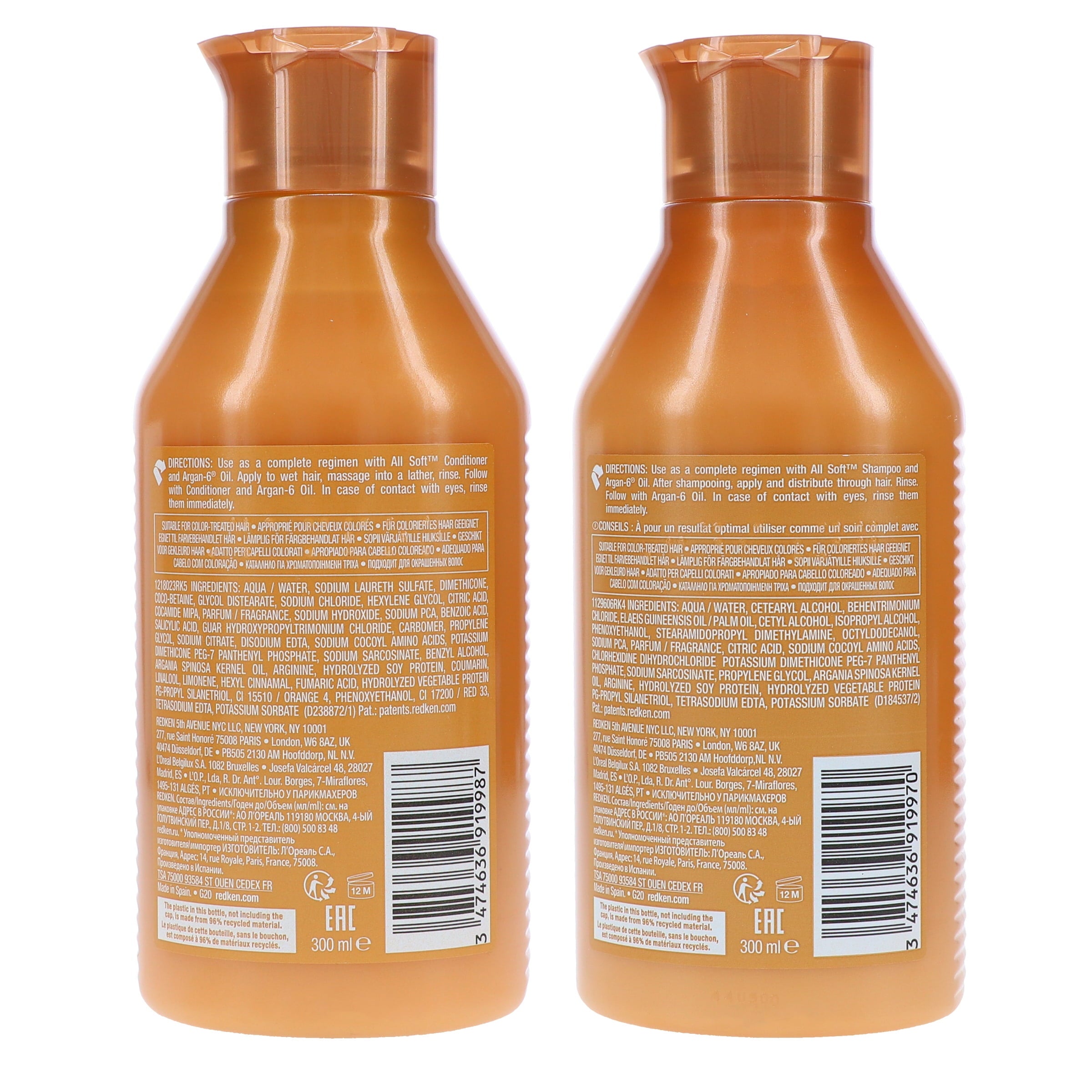 Redken All Soft Shampoo 10.1 oz & Conditioner 10.1 oz Combo Pack image 3