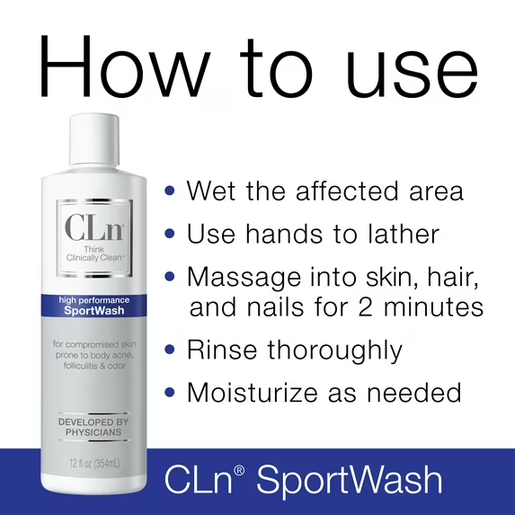CLn® SportWash, 12 fl oz, Sport Bodywash image 2