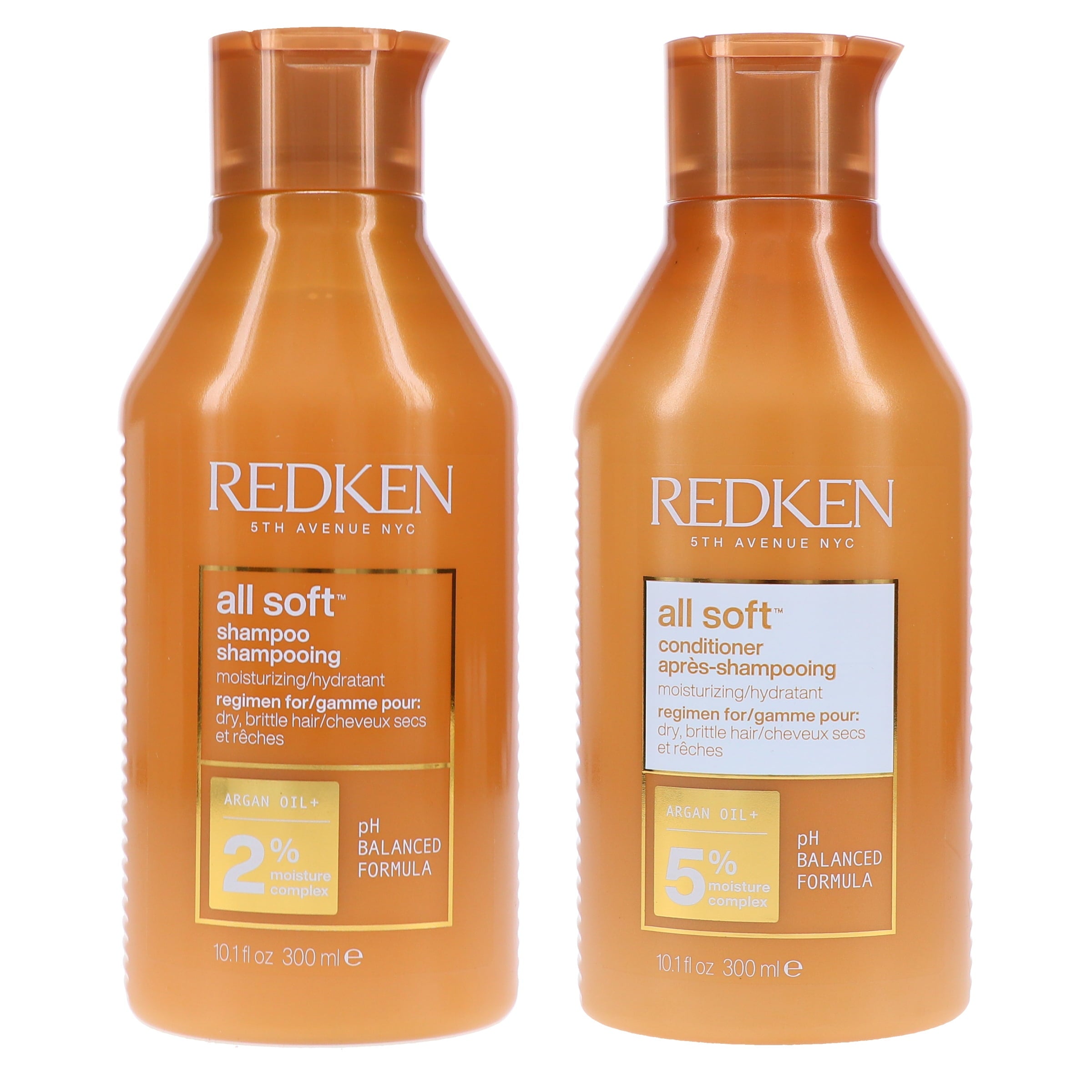 Redken All Soft Shampoo 10.1 oz & Conditioner 10.1 oz Combo Pack image 0