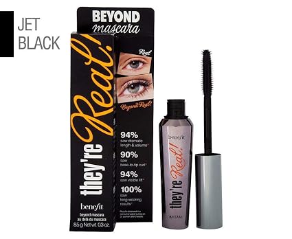 Benefit They're Real! Mascara, Beyond Black, 0.3 Ounce image 1