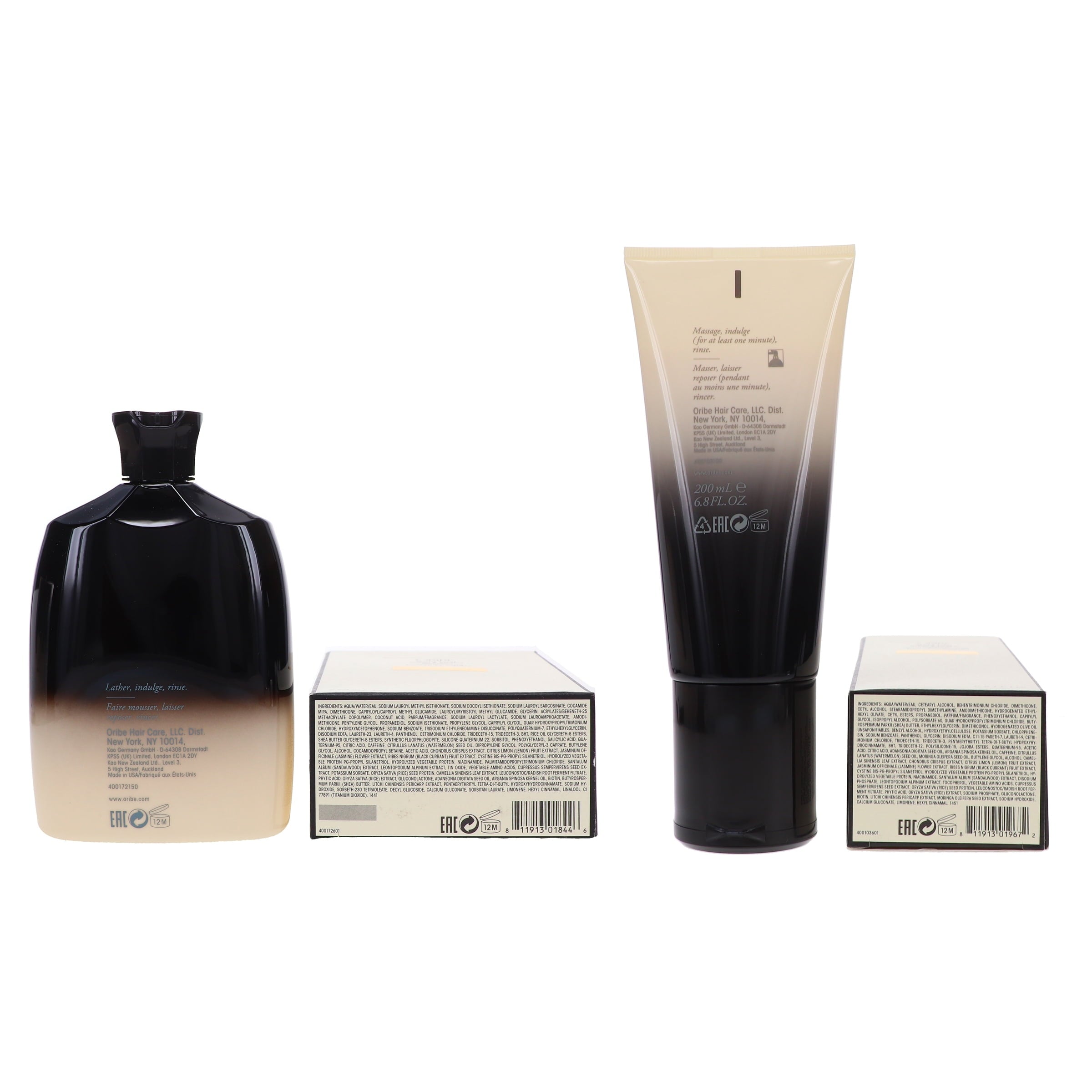 Oribe Gold Lust Repair & Restore Shampoo 8.5 oz & Conditioner 6.8 oz Combo Pack image 1
