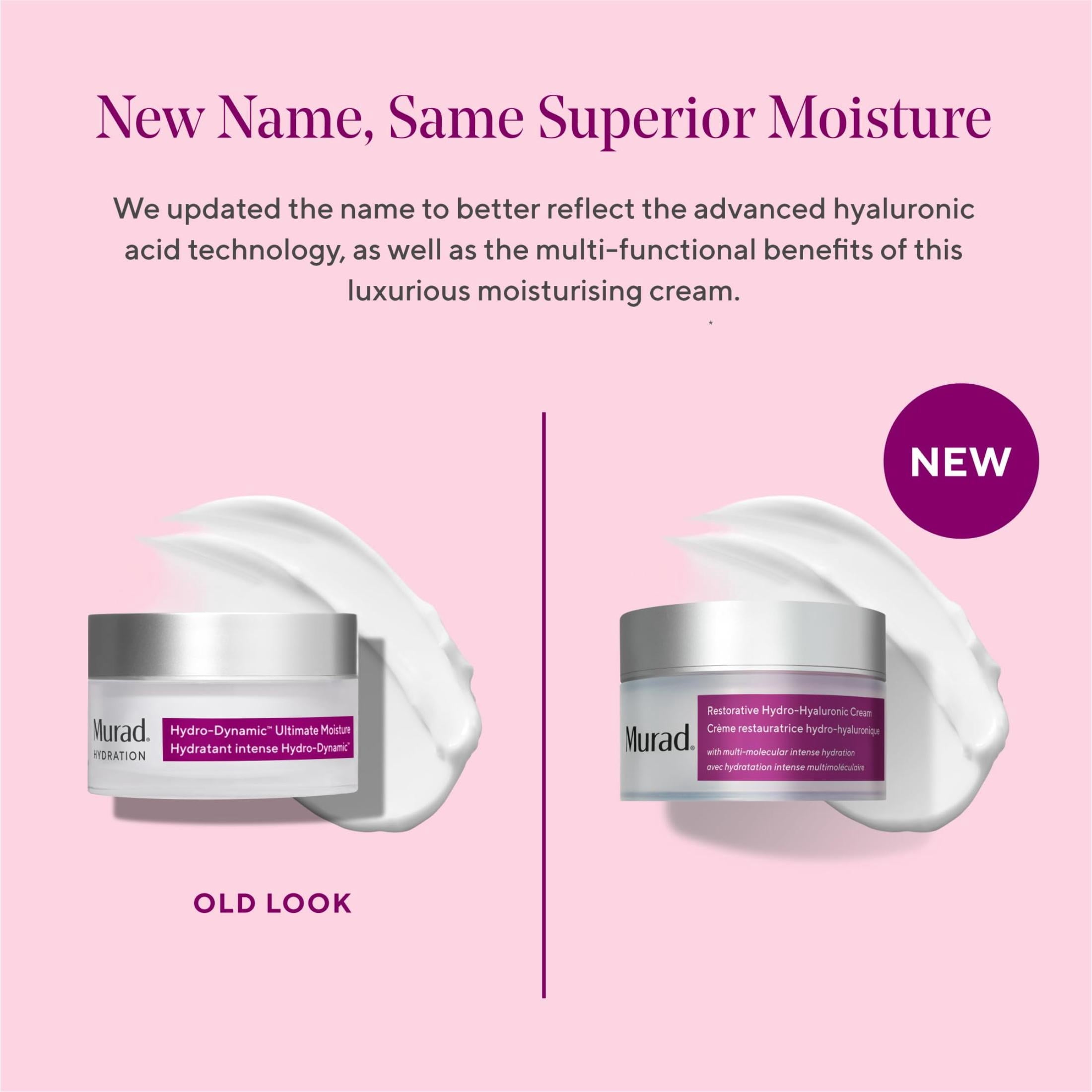 Murad Restorative Hydro-Hyaluronic Face Cream, For Softer Skin, 1.7 fl oz image 5
