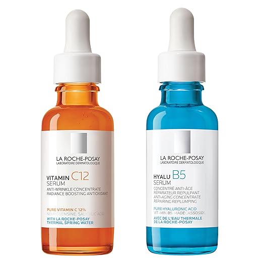La Roche-Posay Hyalu B5 Pure Hyaluronic Acid Serum for Face, Vitamin B5 + Hyaluronic Acid + Madecassoside, Hydrating Serum Visibly Plumps Skin, Sensitive Skin Safe, Anti Aging, Oil-Free image 0