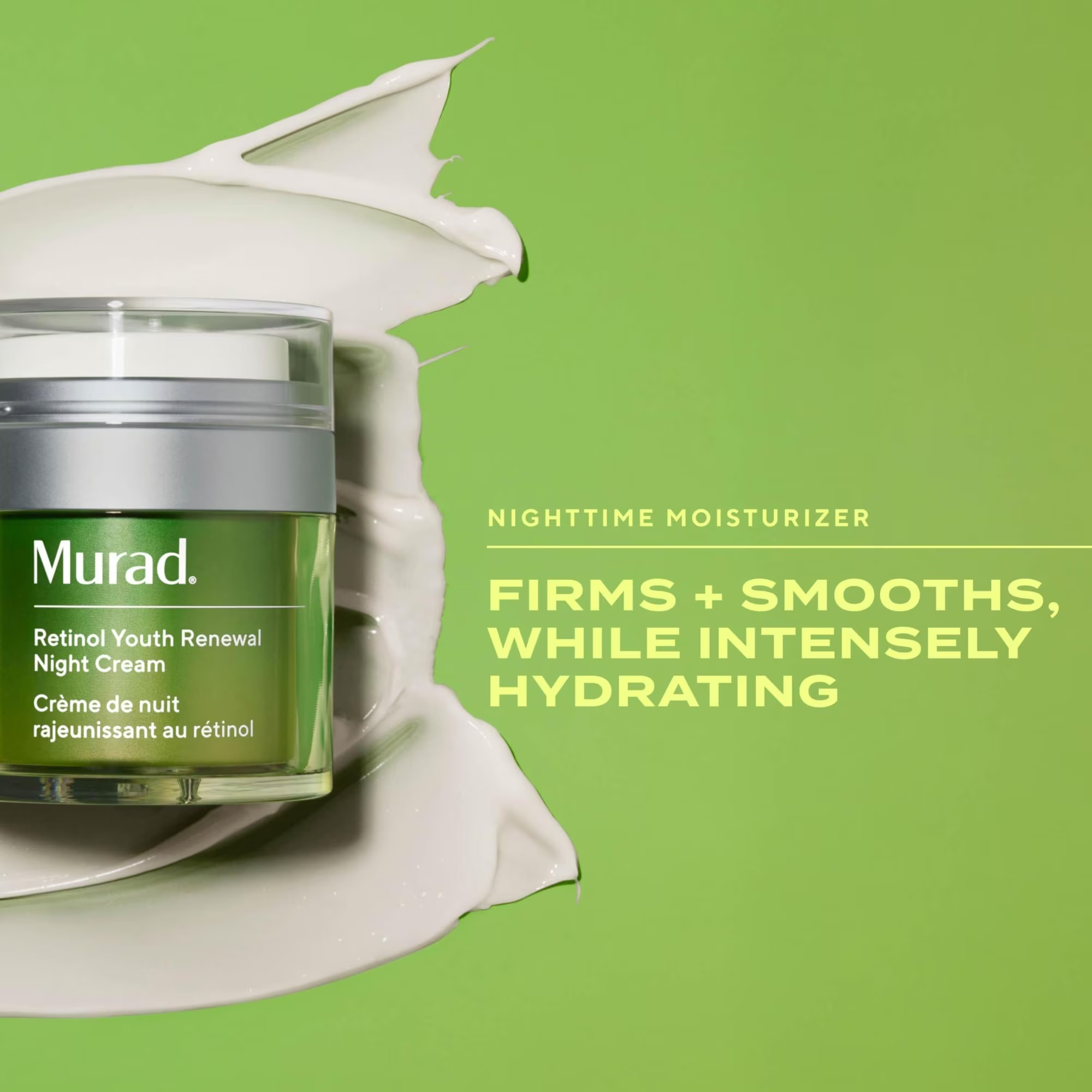 Murad Retinol Youth Renewal Night Cream, Skin Hydration, 1.7 fl oz image 3