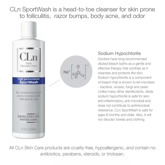CLn® SportWash, 12 fl oz, Sport Bodywash image 3