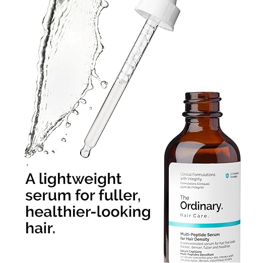 The Ordinary Multi-Peptide Serum for Hair Density, Peptide-Powered Formula for Thicker, Fuller Looking Hair image 1