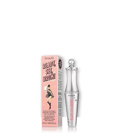 Benefit Ready Set Brow 24 Hour Invisible Shaping and Setting Clear Gel for Brows, 0.23 Ounce image 0