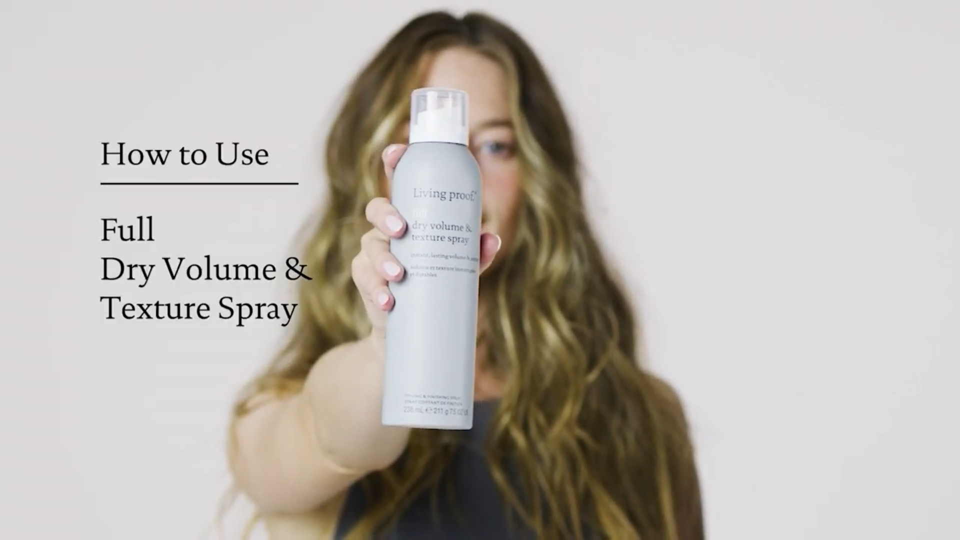 Living Proof Full Dry Volume & Texture Spray, Absorbs Oil, 7.5 oz image 1