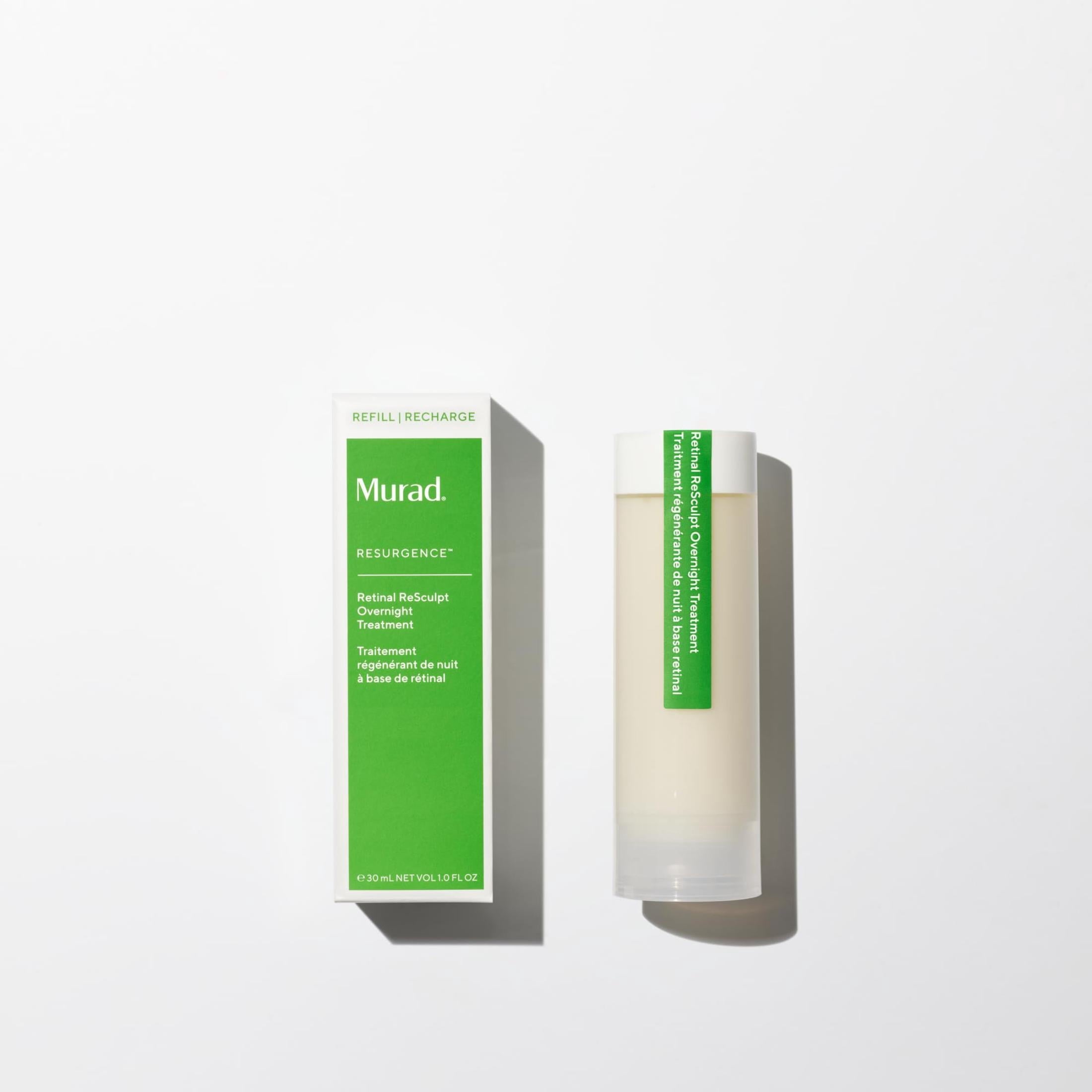 Murad Retinal ReSculpt Overnight Treatment Refill - Face & Neck Serum, Smooths Wrinkles, Lifts Sagging Skin - 1 fl oz image 0