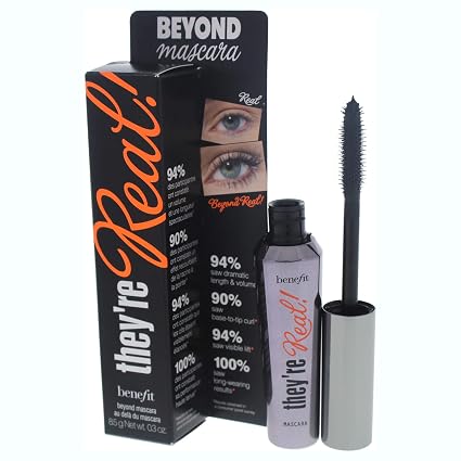 Benefit They're Real! Mascara, Beyond Black, 0.3 Ounce image 2
