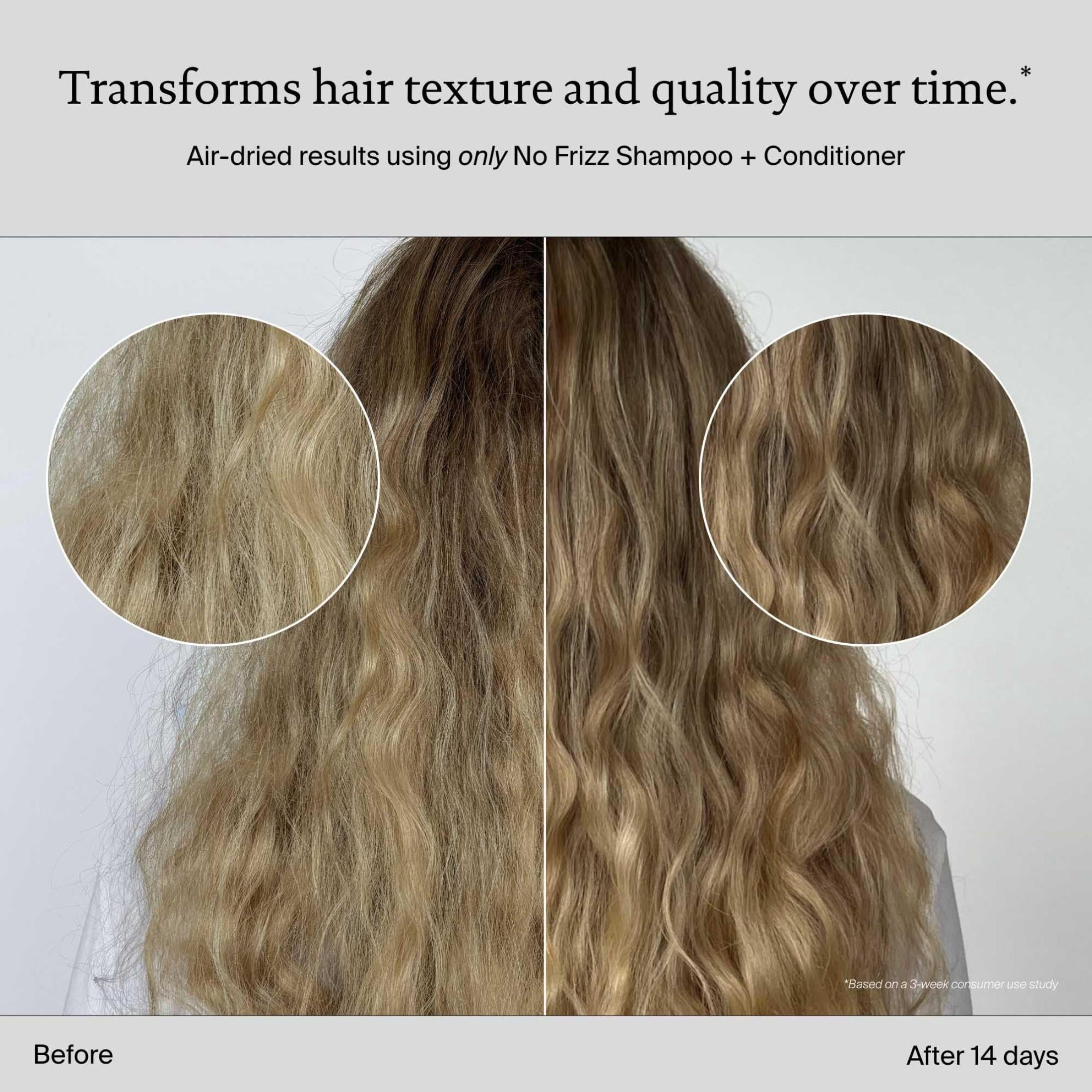 Living proof No Frizz Shampoo, Controls Frizz, Smoothes and Softens Hair for All Hair Types, 24 Fl oz image 1