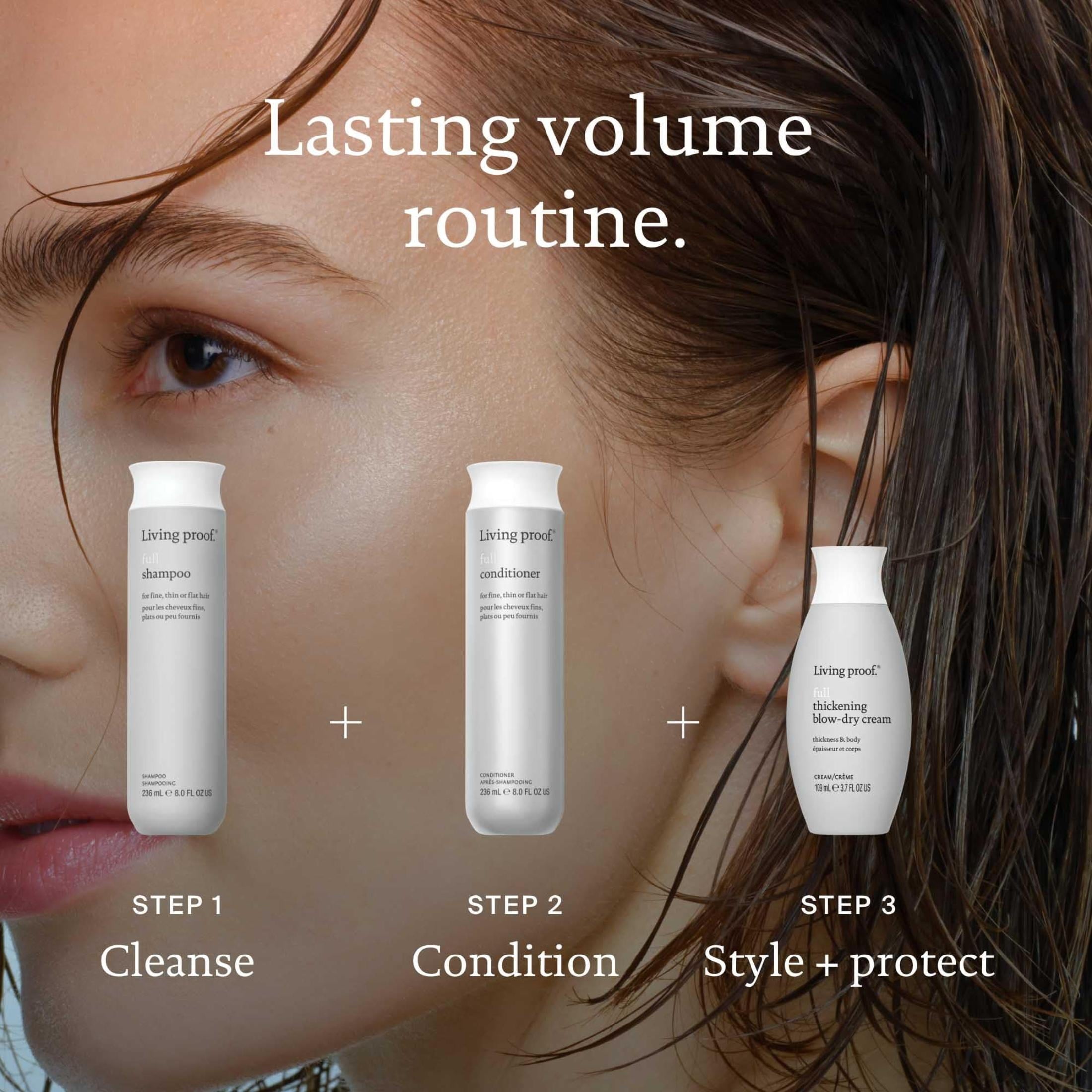 Living Proof Full Shampoo Volumizing Shampoo, Soft & Bouncy Hair, 8 oz image 5