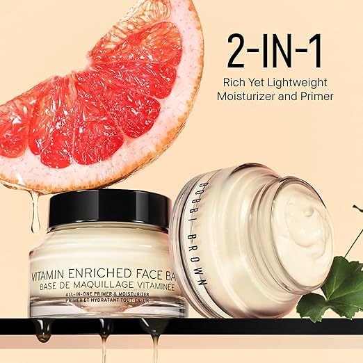 Bobbi Brown Vitamin Enriched Face Base | 2-in-1 Moisturizer & Hydrating Primer | With Shea Butter, Hyaluronic Acid, & Vitamins image 2