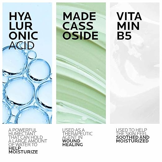 Bundle of La Roche-Posay Hyalu B5 Pure Hyaluronic Acid Serum for Face, Hydrating Serum, Plumps Skin + Anthelios UV Hydra Sunscreen SPF 50, Daily Hydrating Broad Spectrum Invisible SPF Protection image 4
