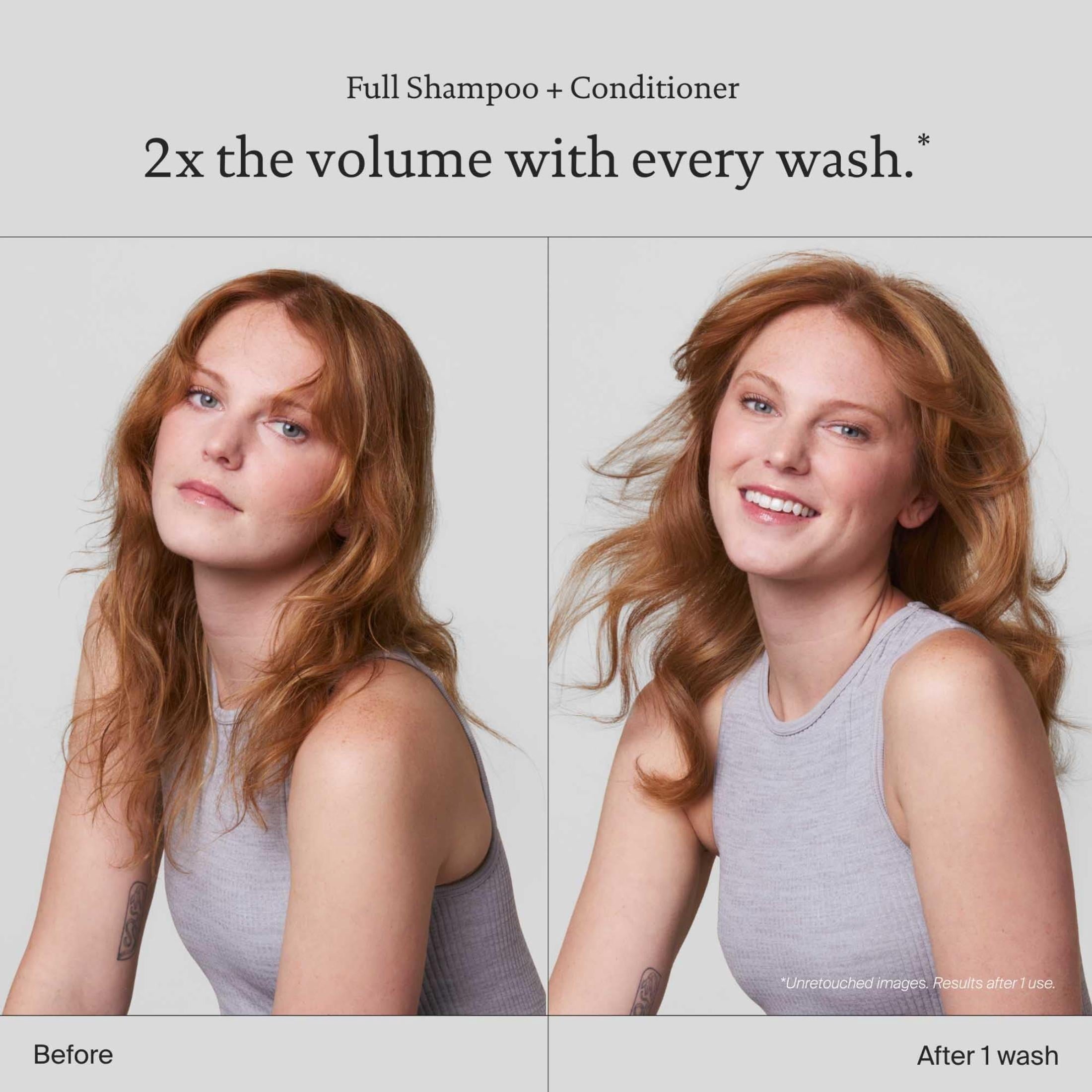 Living Proof Full Shampoo Volumizing Shampoo, Soft & Bouncy Hair, 8 oz image 1