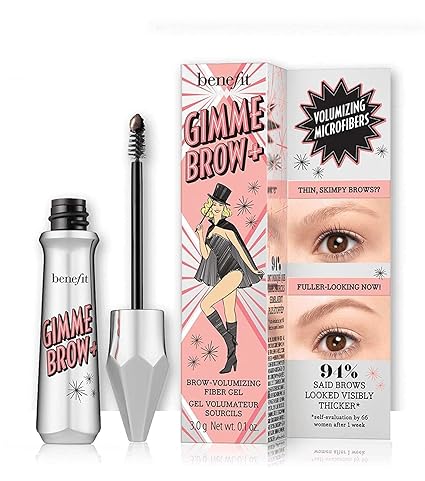 Benefit Gimme Brow Volumizing Fiber Gel -3 Medium Neutral 0.1 Ounce Brand- Benefit image 0