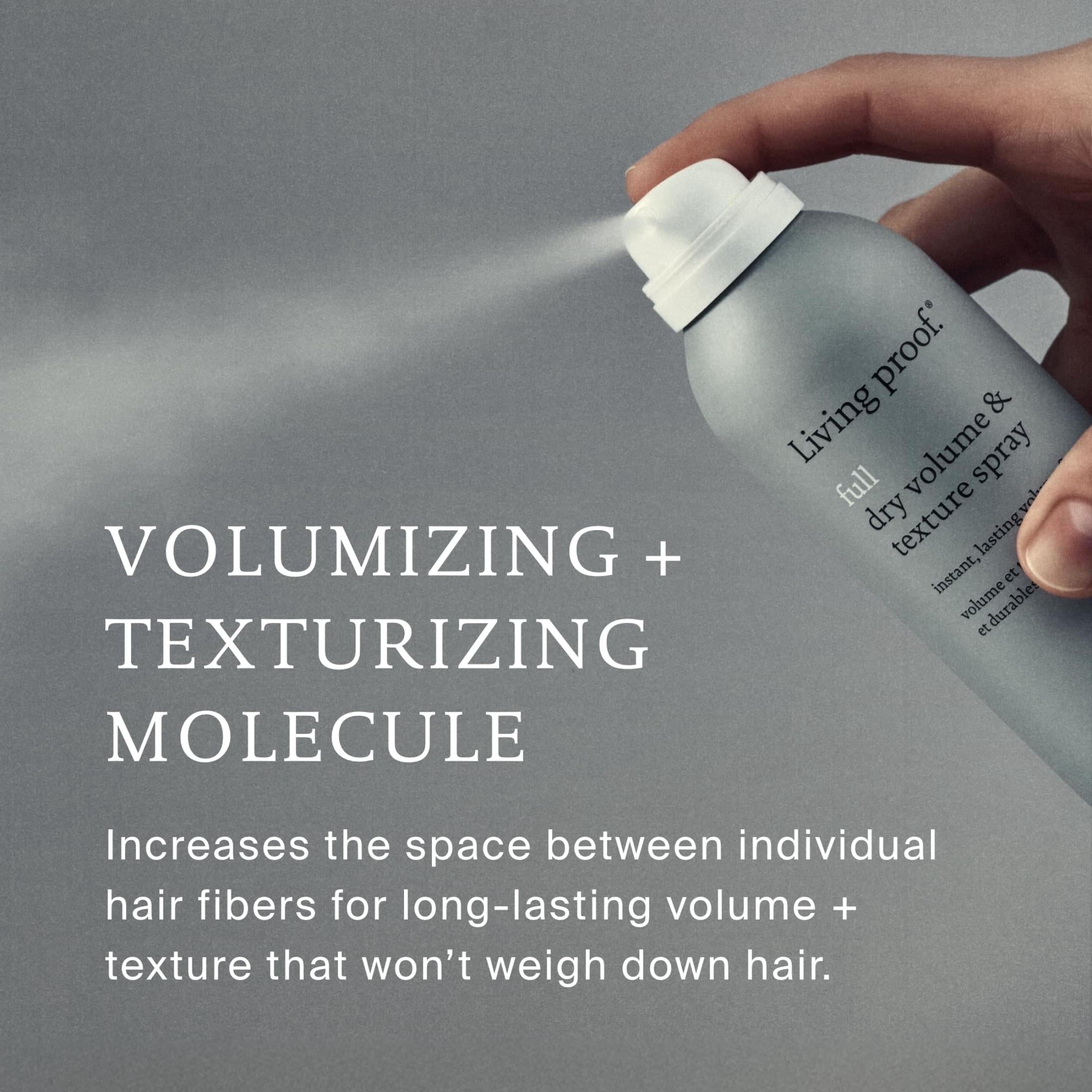Living Proof Full Dry Volume & Texture Spray, Absorbs Oil, 7.5 oz image 5
