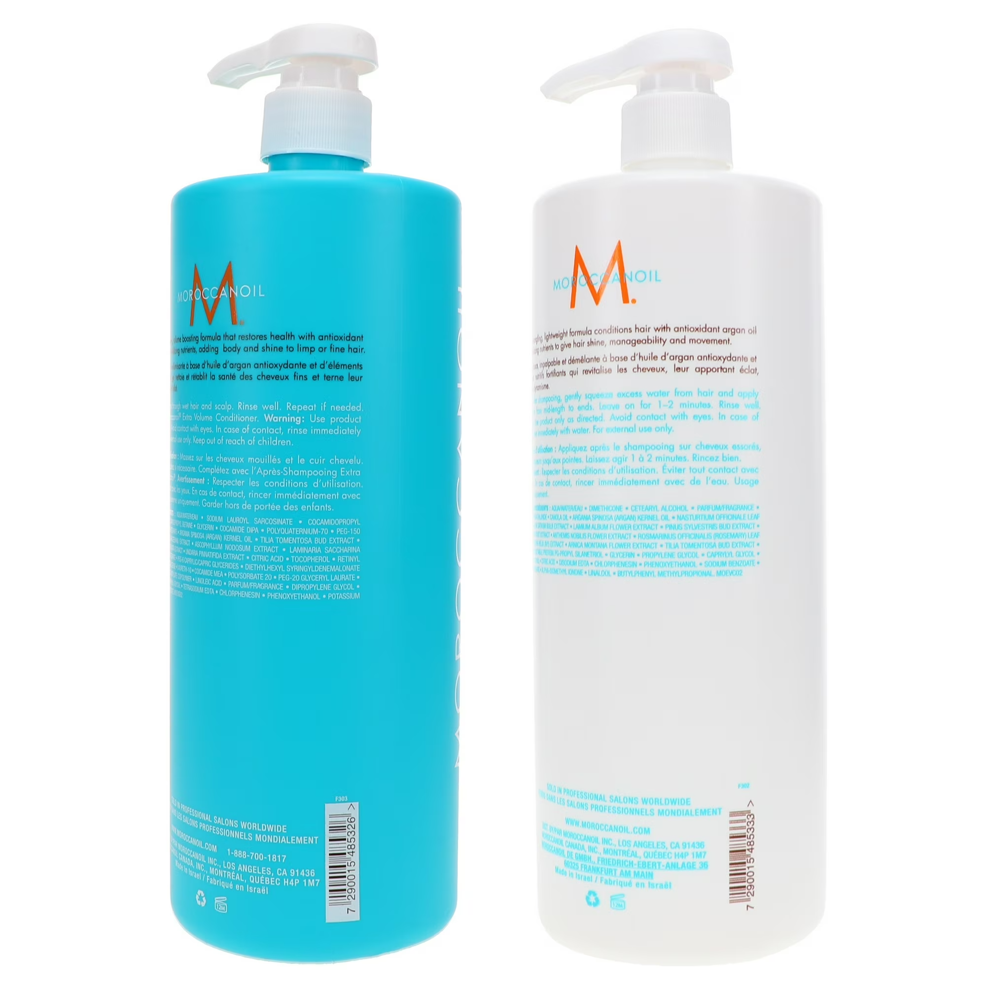 Moroccan Oil Extra Volume Shampoo & Conditioner 33.8 oz COMBO Pack image 4