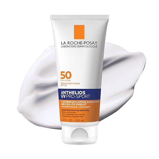 La Roche-Posay Anthelios UV Pro-Sport Sunscreen for Face & Body, Water & Sweat Resistant, Invisible Broad Spectrum Sunscreen, Lightweight & Breathable Skin Sun Protection image 0