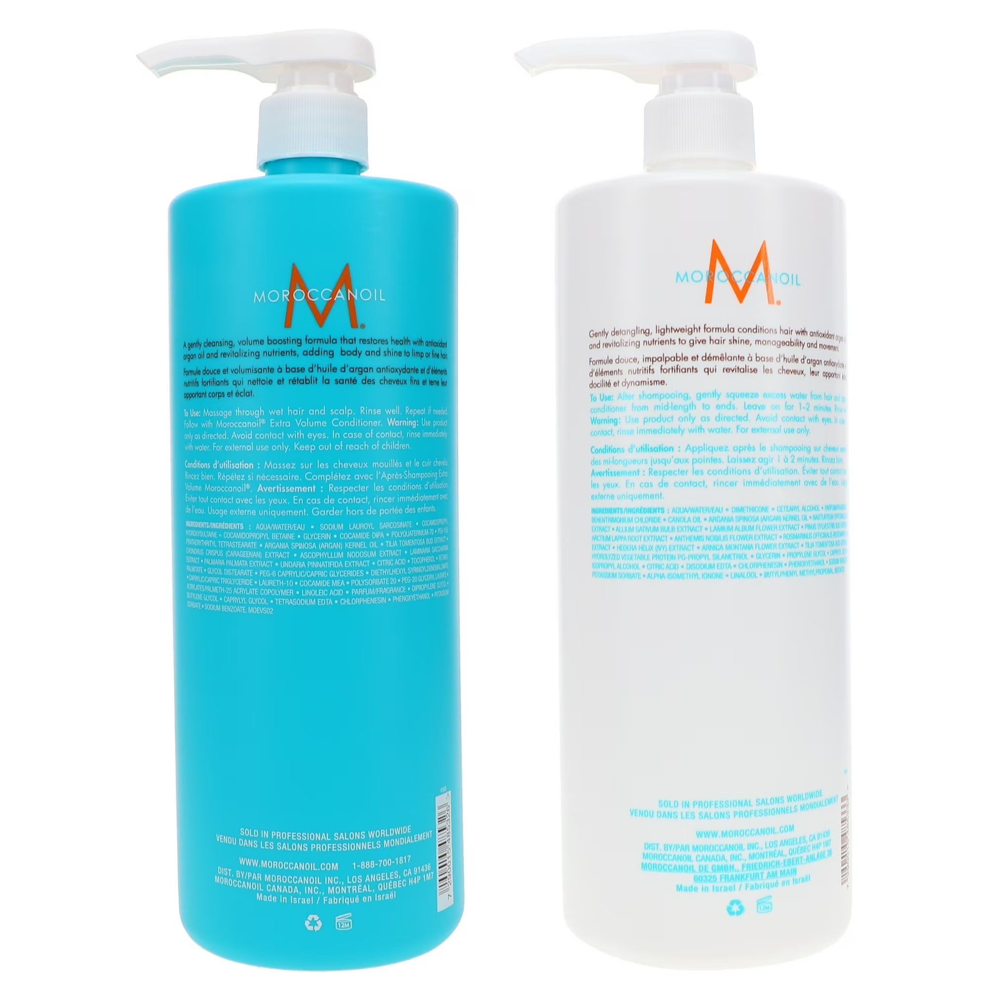 Moroccan Oil Extra Volume Shampoo & Conditioner 33.8 oz COMBO Pack image 5